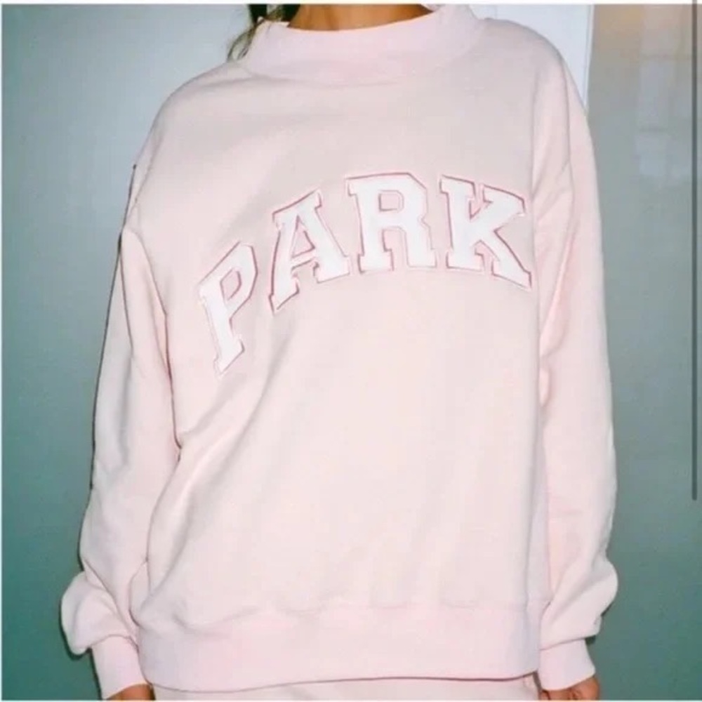 Parke Valentines Ballet Pink Mockneck